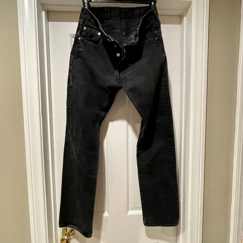 Levi's Men's 501 Jeans Black 29 x 32 - Used